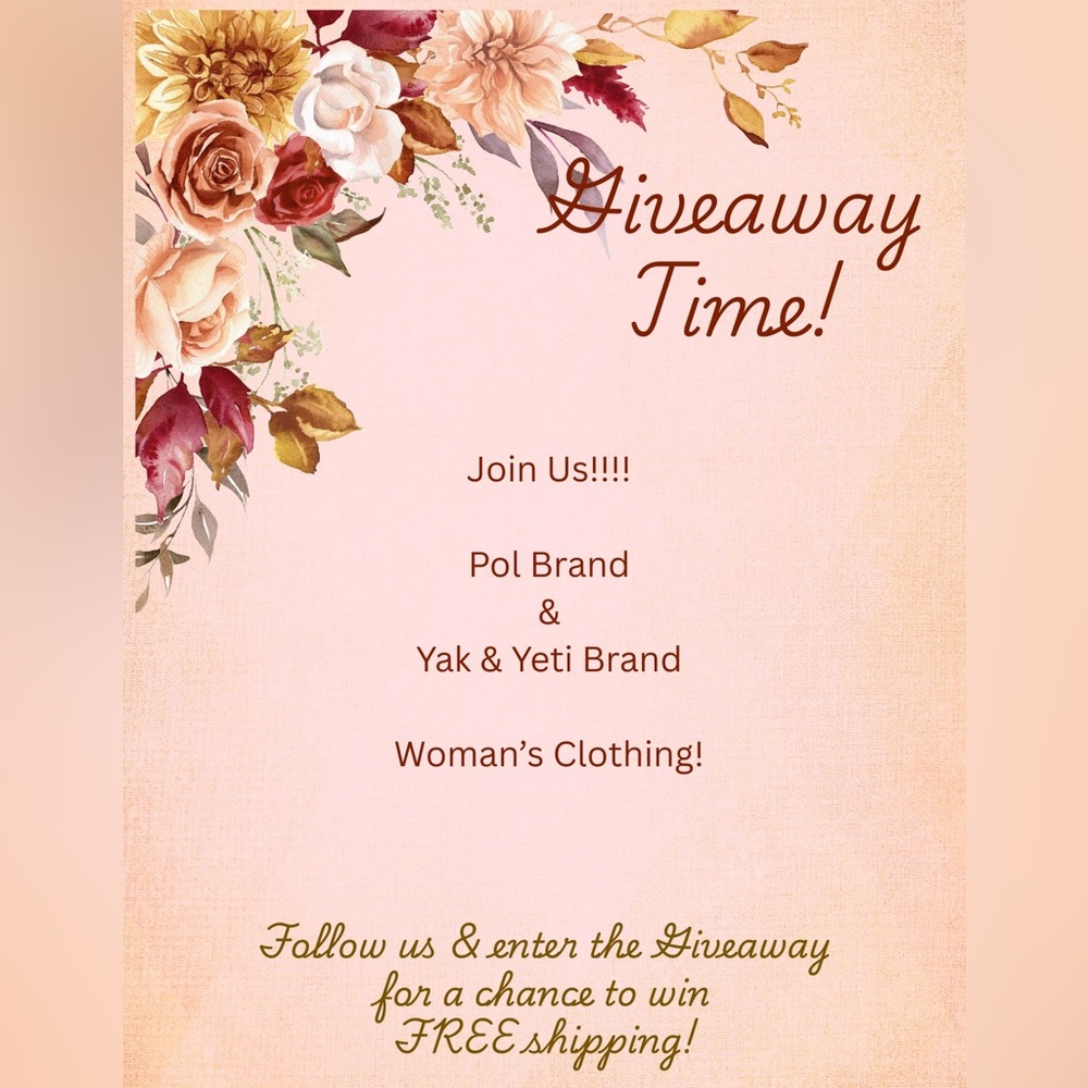FREE GIVEAWAY